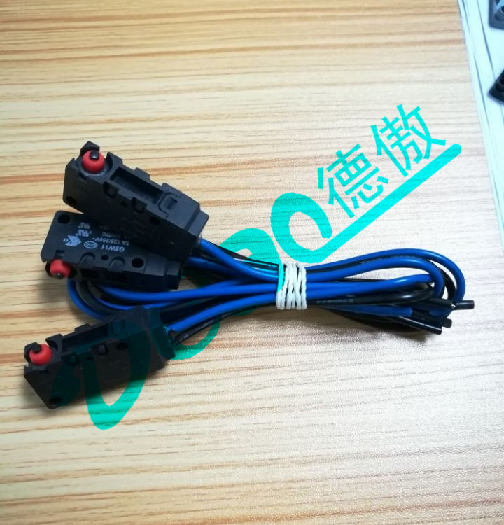 常開型防水微動開關(guān)，帶線材