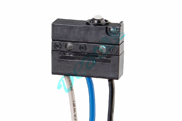 智能廚衛設備用防水帶線材微動開關